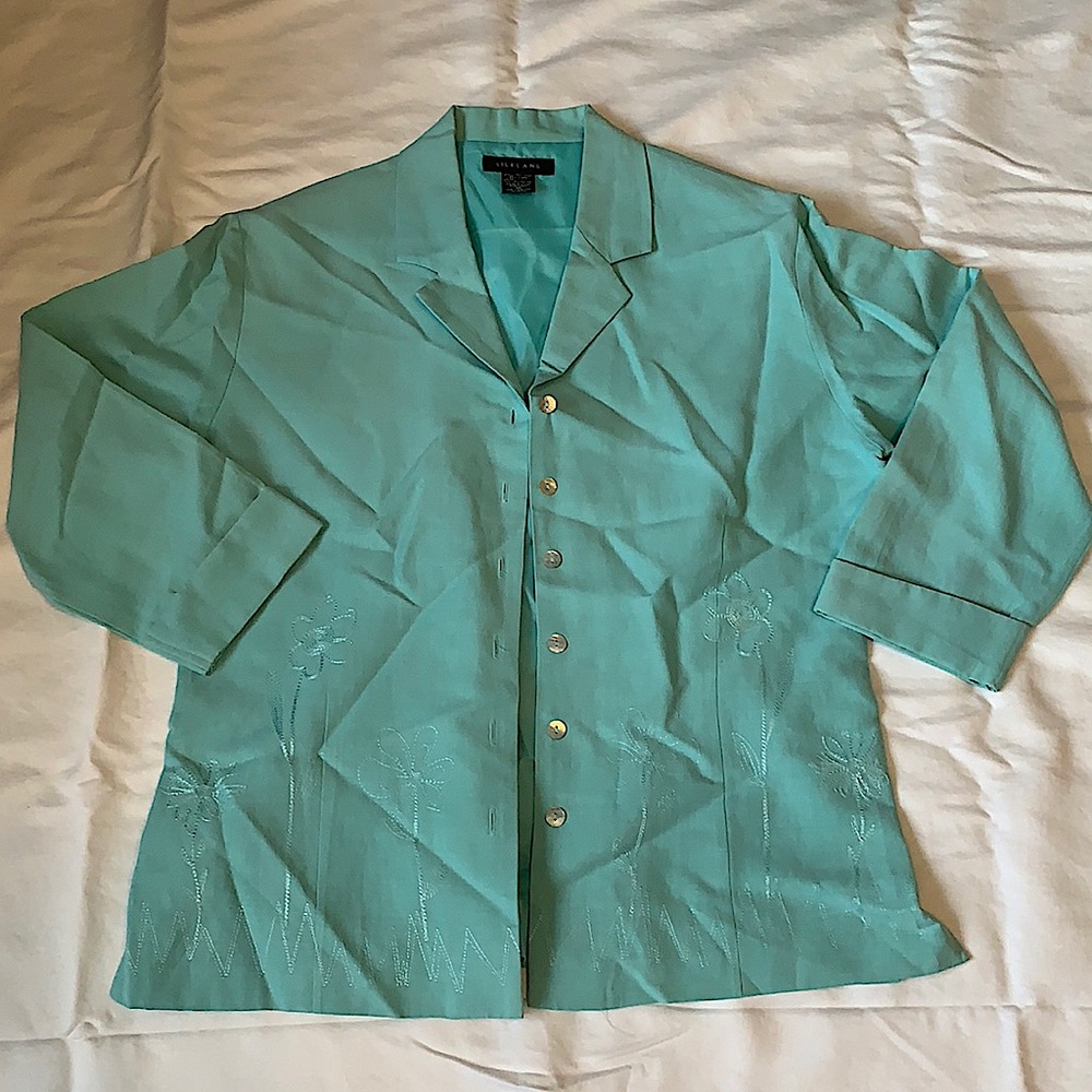Silk Blazer summer weight size M